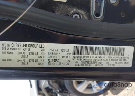 2013 Jeep Patriot Latitude из США, поврежденный, VIN 1C4NJRFB9DD212572